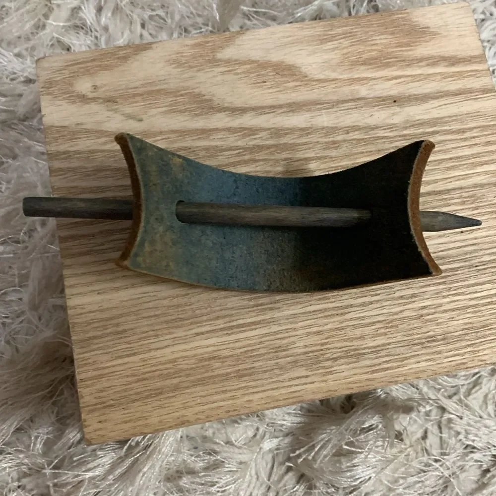 Leather Stick Barrettes Bundle Of Two‎